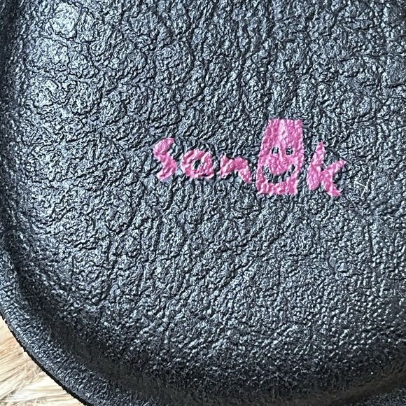 Sanuk Sandals Women 11 Yoga Sling 2 Aztec Boho Slingback Thong Multicolor Fabric - Picture 4 of 8